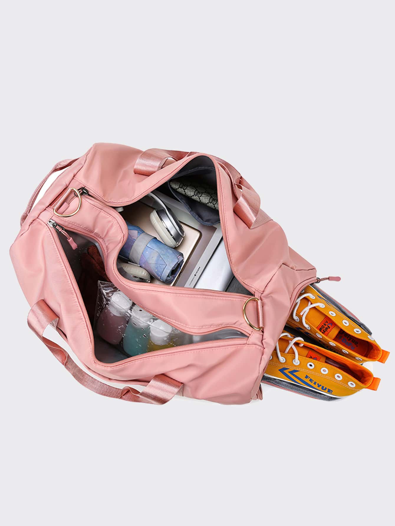 Over Night Holiday Luggage Travel Duffel Bag, Large Capacity Waterproof Gym bag - Negative Apparel