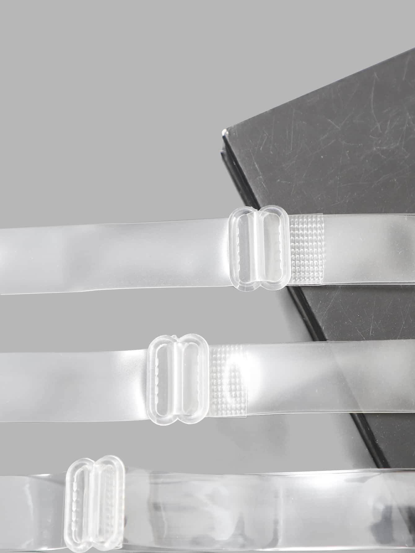 Plus 4pairs Transparent Shoulder Strap - Negative Apparel