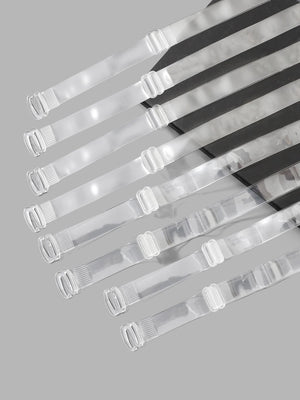 Plus 4pairs Transparent Shoulder Strap - Negative Apparel