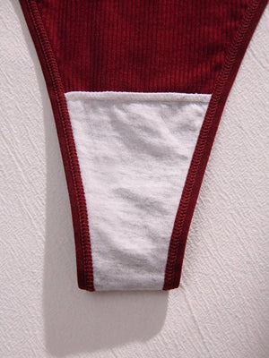 Plus 7pack Solid Panty - Negative Apparel