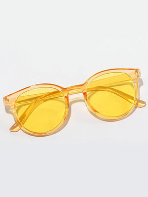 Round Frame Fashion Glasses - Negative Apparel