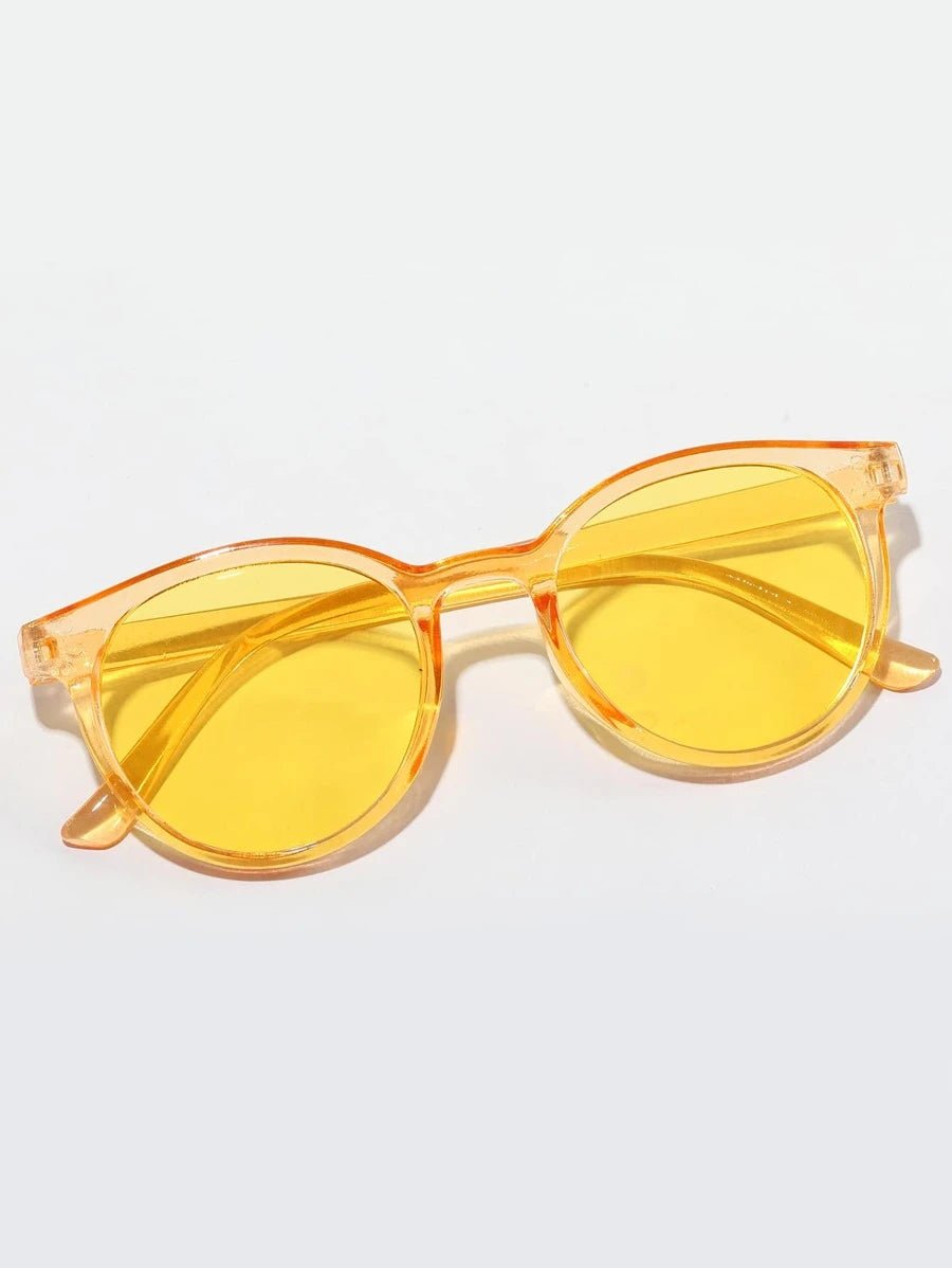 Round Frame Fashion Glasses - Negative Apparel