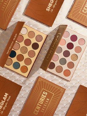 SHEGLAM Afterglow Palette 15 Color Matte Gilding Shimmer Eyeshadow Palette - Negative Apparel