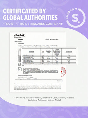 SHEGLAM Baked Glow Setting Powder-Translucent  Oil Control Loose Setting Powder - Negative Apparel