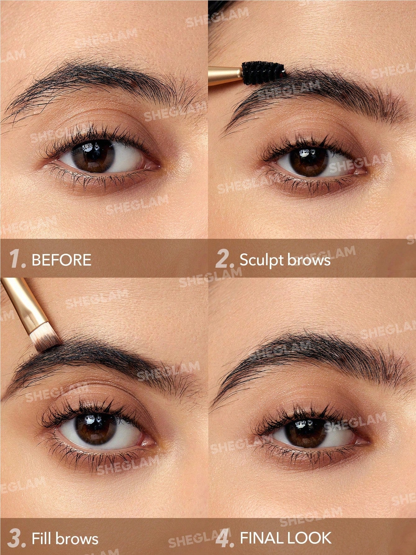 SHEGLAM Boss Brow Waterproof Pomade - Negative Apparel