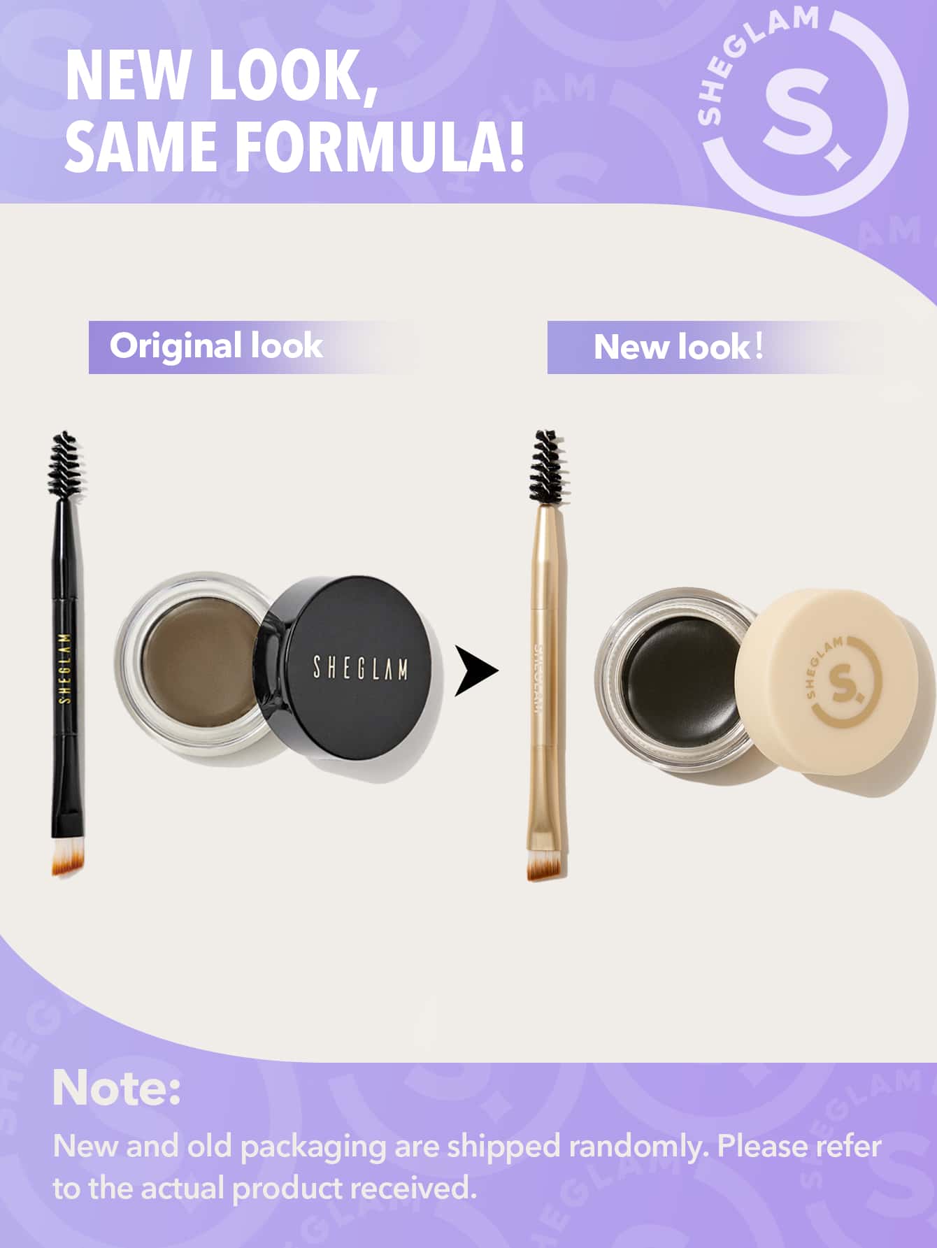 SHEGLAM Boss Brow Waterproof Pomade - Negative Apparel