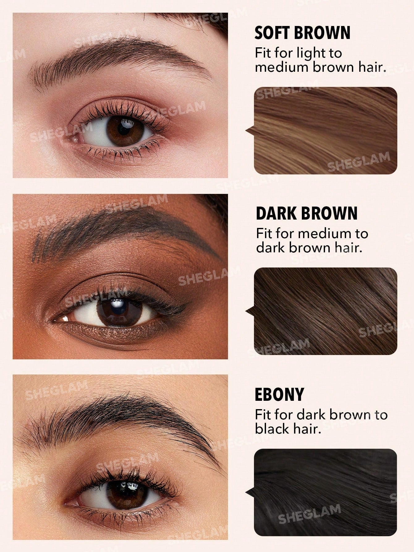 SHEGLAM Boss Brow Waterproof Pomade - Negative Apparel
