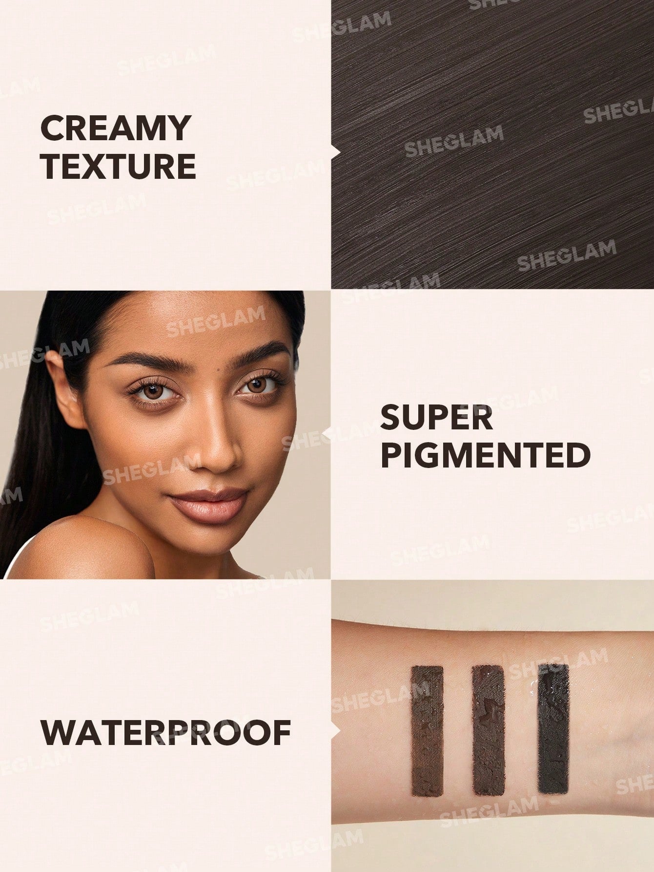 SHEGLAM Boss Brow Waterproof Pomade - Negative Apparel