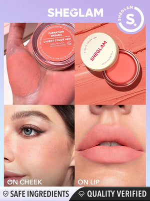SHEGLAM Cheeky Color Jam-Rose Meadow 6 Shades - Negative Apparel