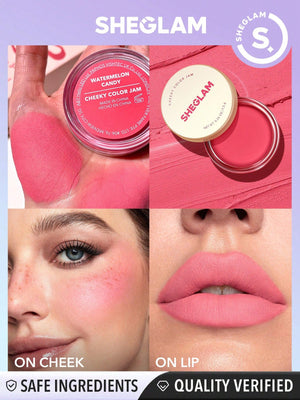 SHEGLAM Cheeky Color Jam-Rose Meadow 6 Shades - Negative Apparel