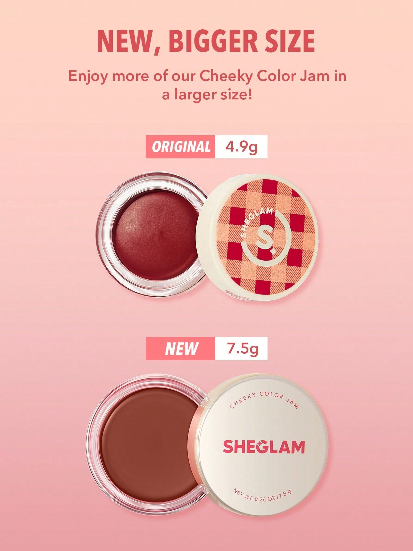 SHEGLAM Cheeky Color Jam-Rose Meadow 6 Shades - Negative Apparel