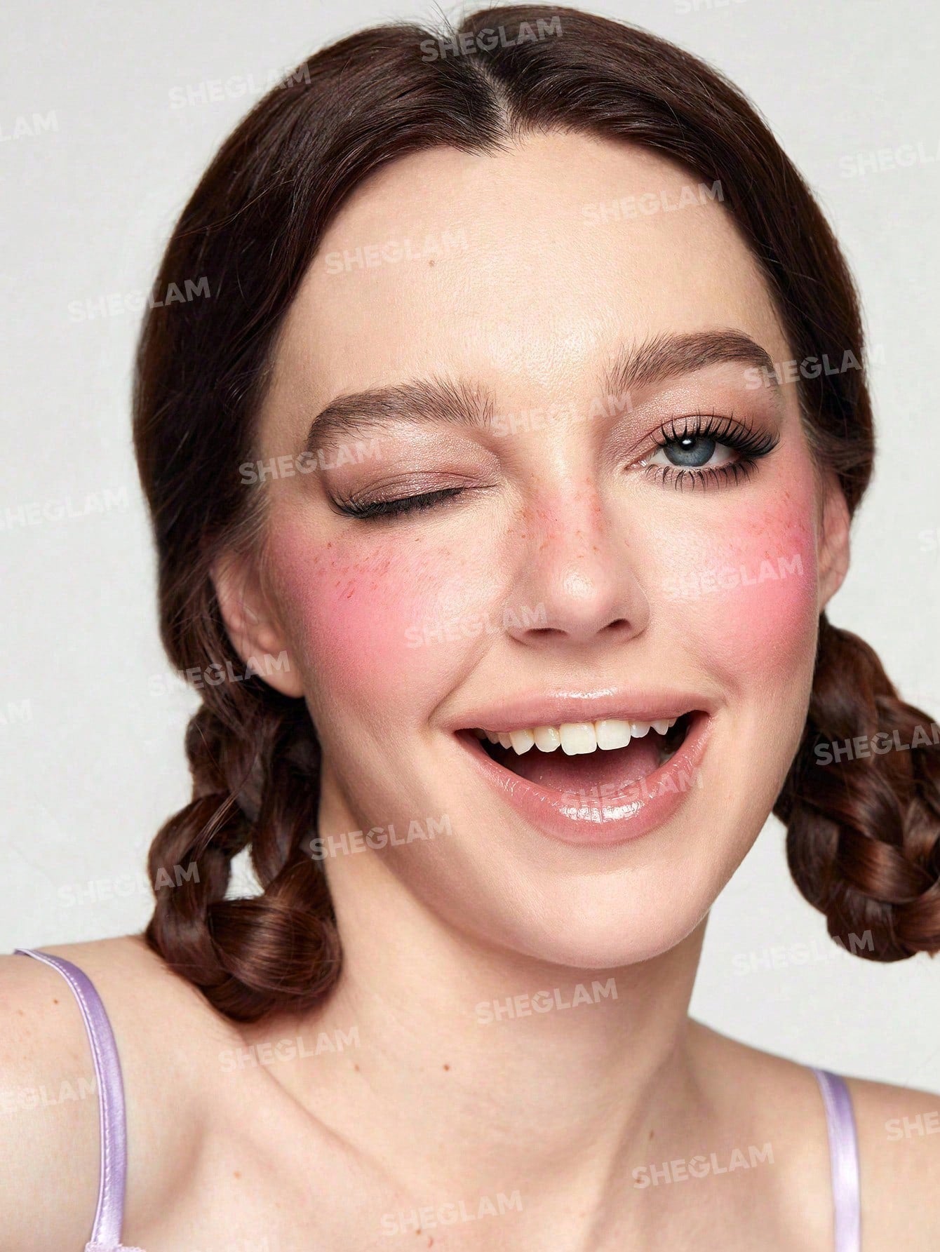 SHEGLAM Cheeky Color Jam-Rose Meadow 6 Shades - Negative Apparel