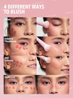 SHEGLAM Color Bloom Liquid Blush Brush - Negative Apparel