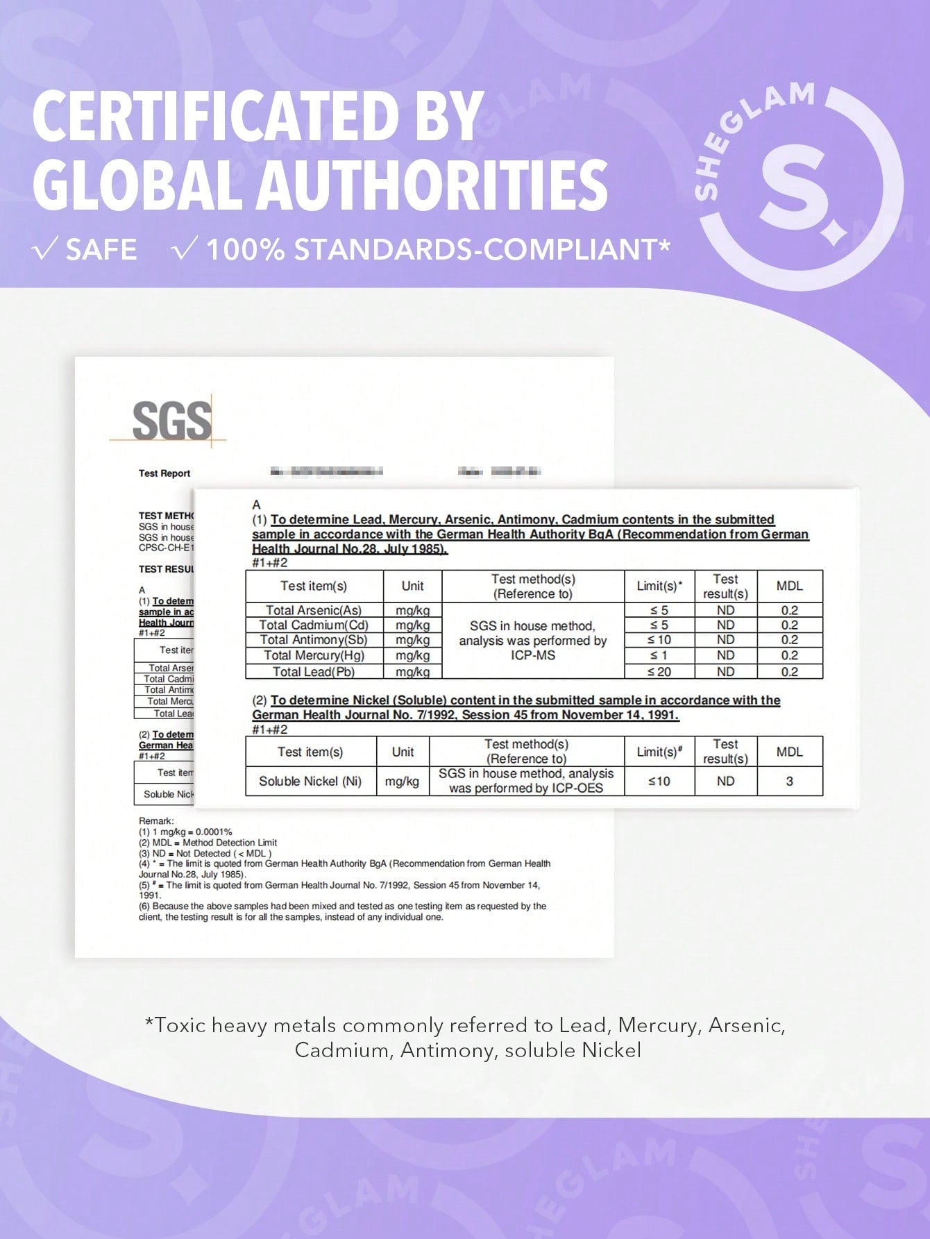 SHEGLAM Cosmic Crystal Matte Lipstick - Negative Apparel