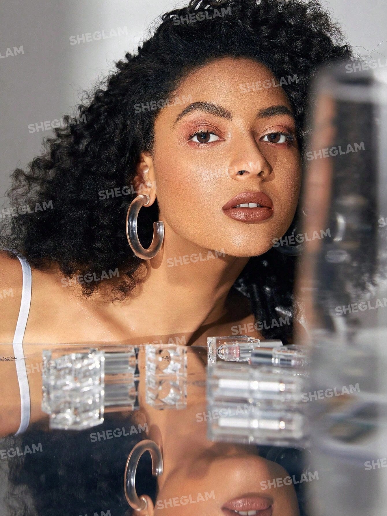 SHEGLAM Cosmic Crystal Matte Lipstick - Negative Apparel