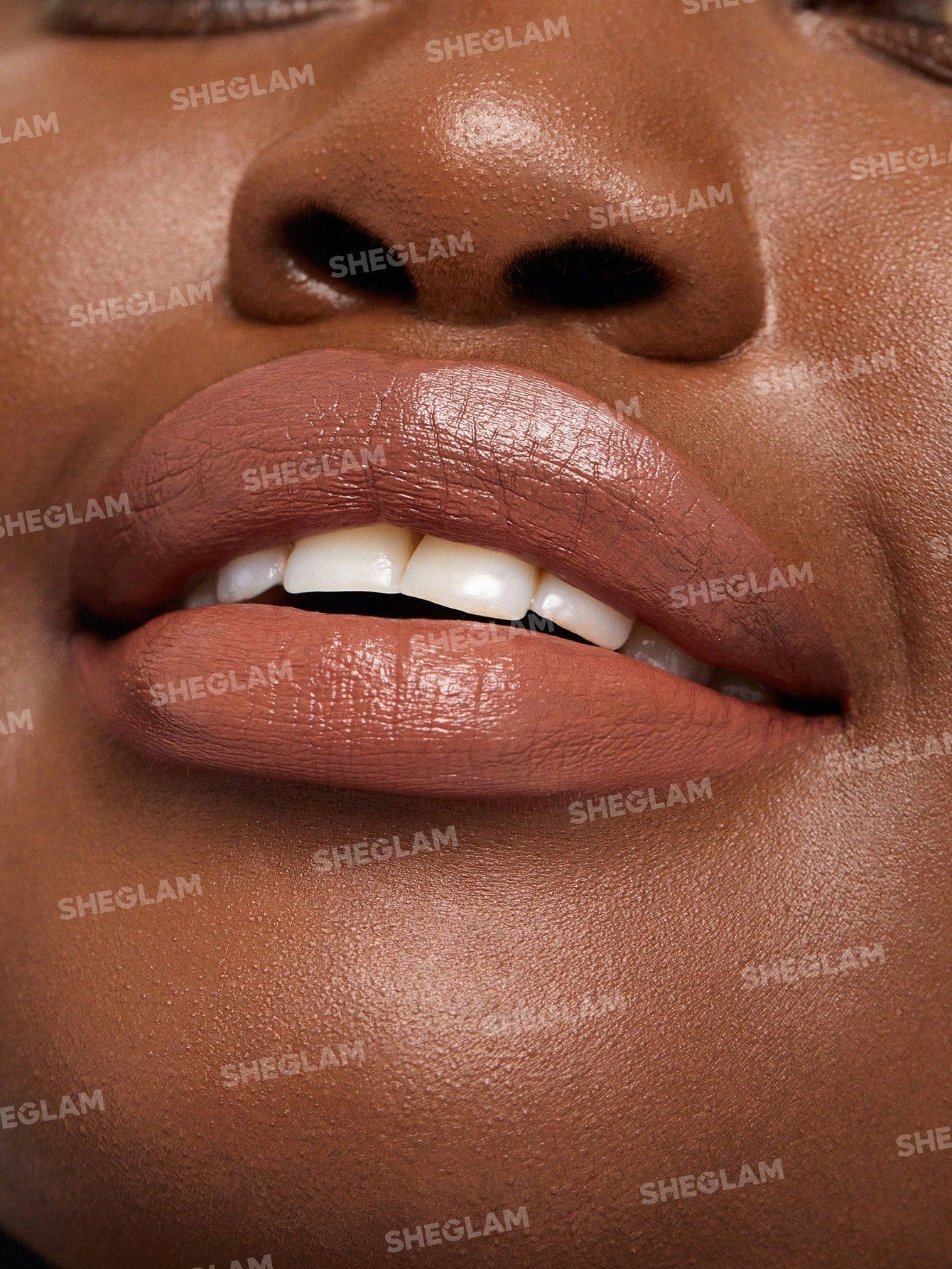 SHEGLAM Creme Allure Lipstick - Nude 8 Colors Moisturizing  Lipstick Lip Glow Nourishing Essence Hydrating Lip Care - Negative Apparel