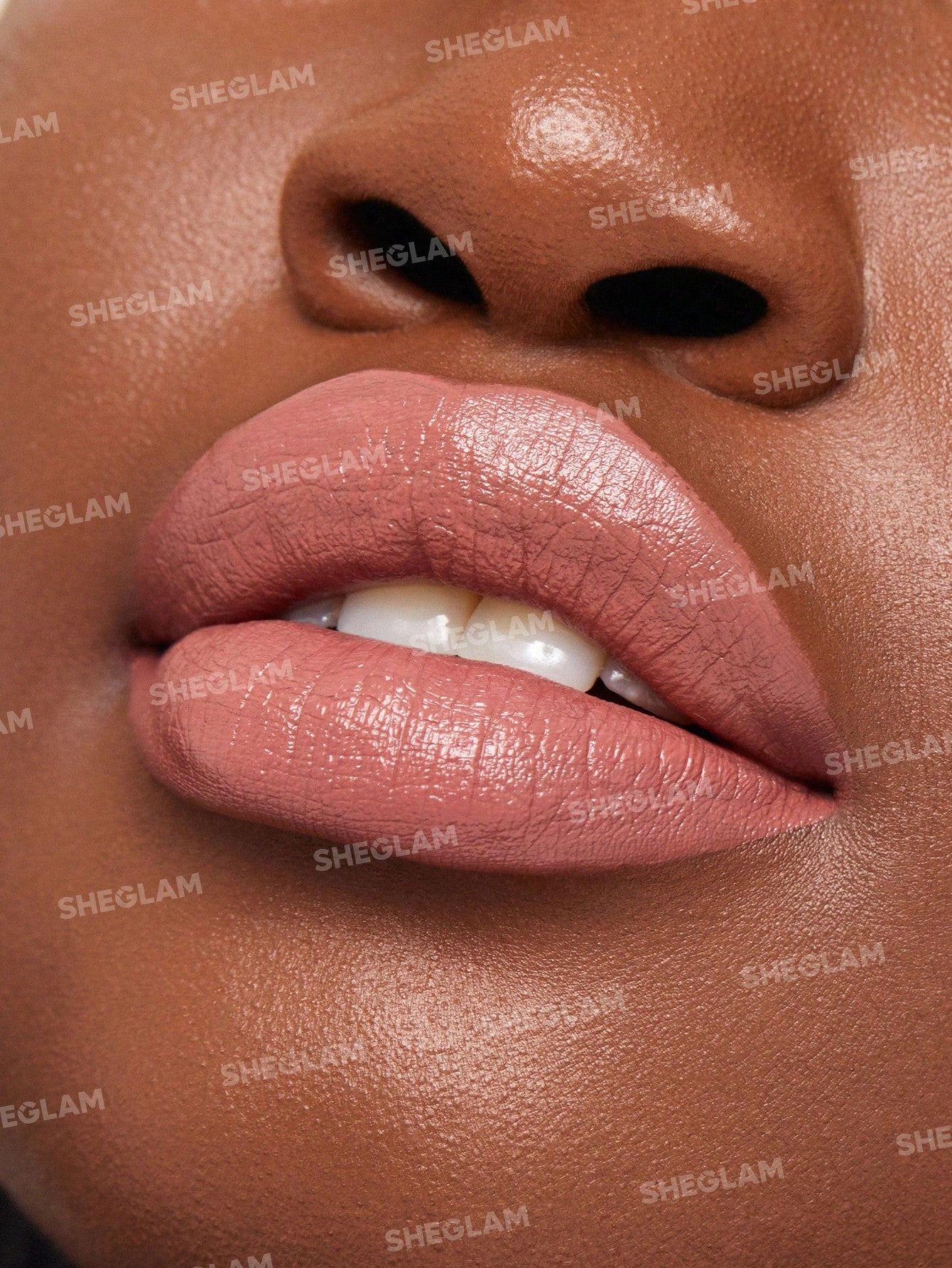 SHEGLAM Creme Allure Lipstick - Nude 8 Colors Moisturizing  Lipstick Lip Glow Nourishing Essence Hydrating Lip Care - Negative Apparel