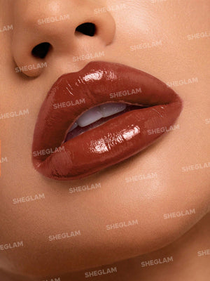 SHEGLAM Creme Allure Lipstick - Nude 8 Colors Moisturizing  Lipstick Lip Glow Nourishing Essence Hydrating Lip Care - Negative Apparel
