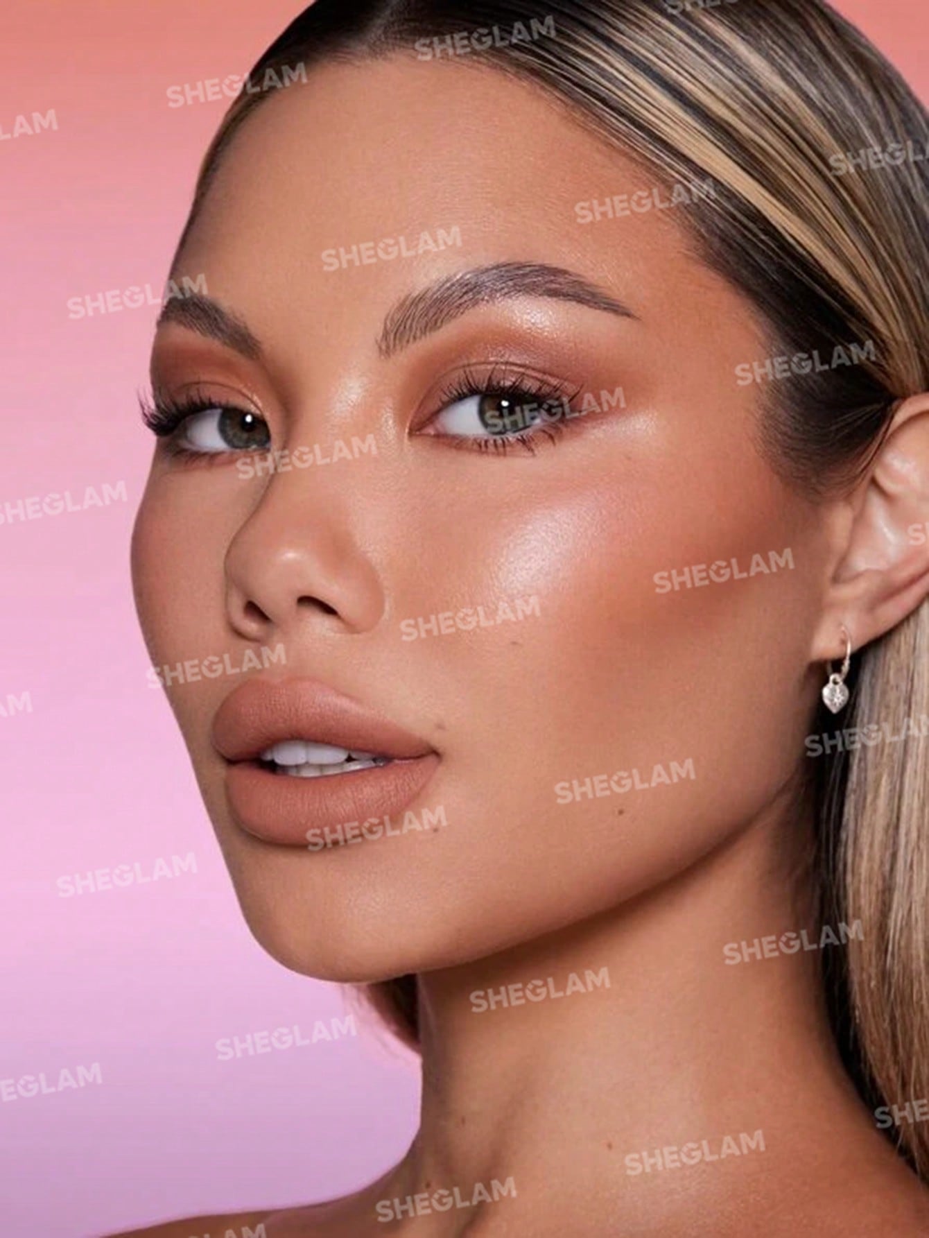 SHEGLAM Dynamatte Boom Long Lasting Matte Lipstick - Nude Shades - Negative Apparel