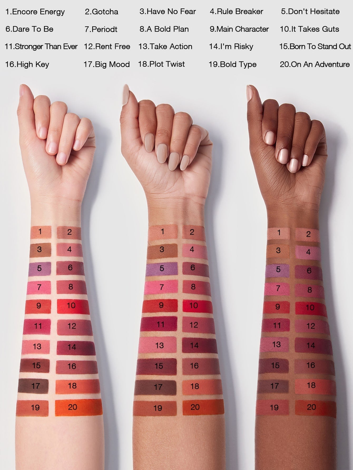 SHEGLAM Dynamatte Boom Long Lasting Matte Lipstick Orange Shades - Negative Apparel