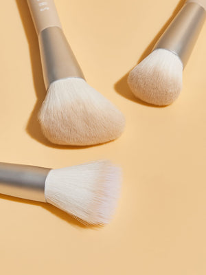 SHEGLAM Glam 101 Face Essentials Brush Set With Bag - Negative Apparel