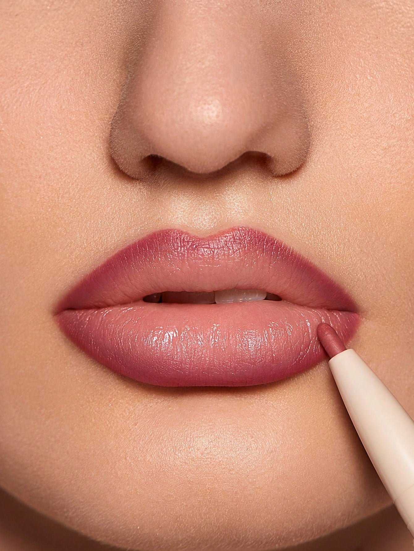 SHEGLAM Glam 101 Lipstick & Liner Duo-Soft Chai 2-In-1 Matte Dual-Ended Lip Liner Lipstick Pencil Highly Pigmented Long Lasting Smooth Easy To Wear Lip Makeup Black Friday Winter Pink Brown Lip Liner - Negative Apparel