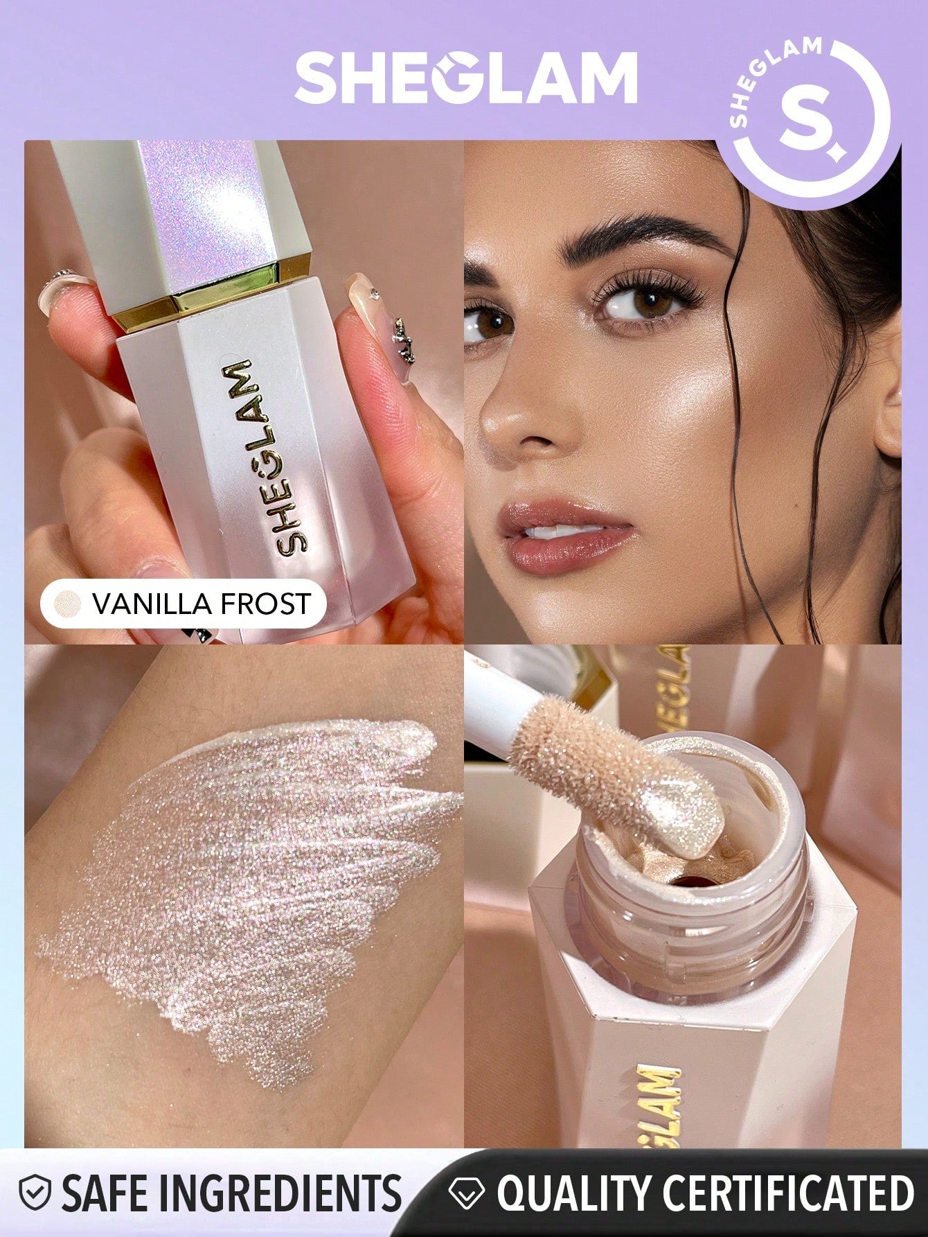 SHEGLAM Glow Bloom Liquid Highlighter - Negative Apparel