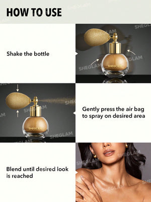 SHEGLAM Go Go Glow Highlighting Body Mist - Negative Apparel