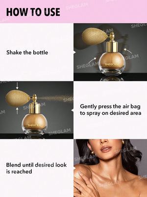 SHEGLAM Go Go Glow Highlighting Body Mist - Negative Apparel