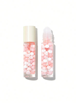 SHEGLAM Good Times Roll Ball Lip Oil - Clear Plumping Lip Care High Shine Finish Non Sticky - Negative Apparel