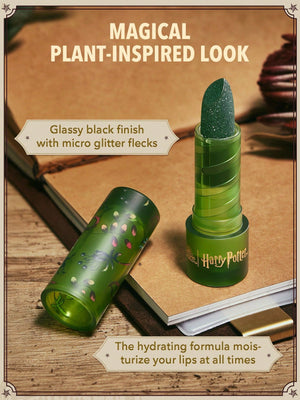 SHEGLAM Harry Potter™ Gifted Herbologist Glitter Lipstick Moisterizing Lip Glow Lip Balm Shiny Green Lip Care - Negative Apparel