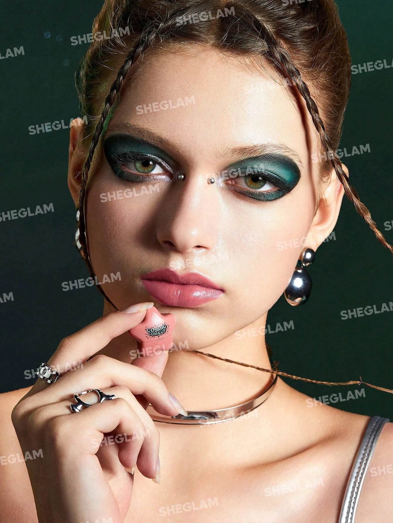 SHEGLAM Hi-Beam Mini Lipstick Set-Stella Set 4 In 1 Matte And Hydrating Nude Lipstick - Negative Apparel