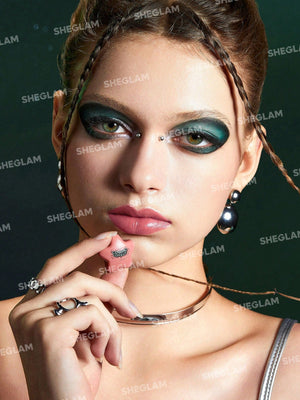 SHEGLAM Hi-Beam Mini Lipstick Set-Stella Set 4 In 1 Matte And Hydrating Nude Lipstick - Negative Apparel