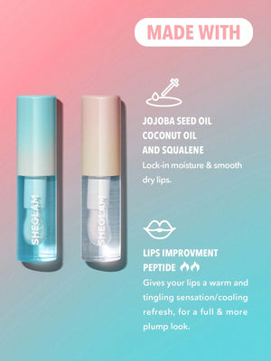 SHEGLAM Hot Goss Plumping Lip Gloss - Negative Apparel