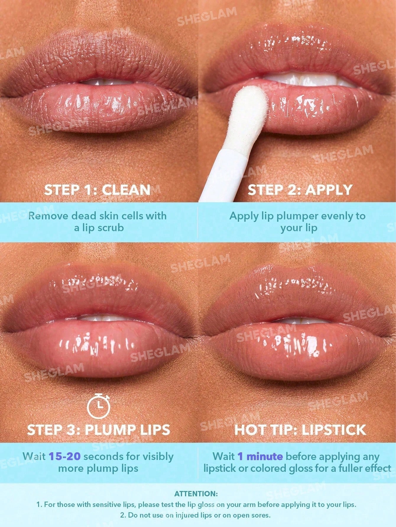 SHEGLAM Hot Goss Plumping Lip Gloss - Negative Apparel
