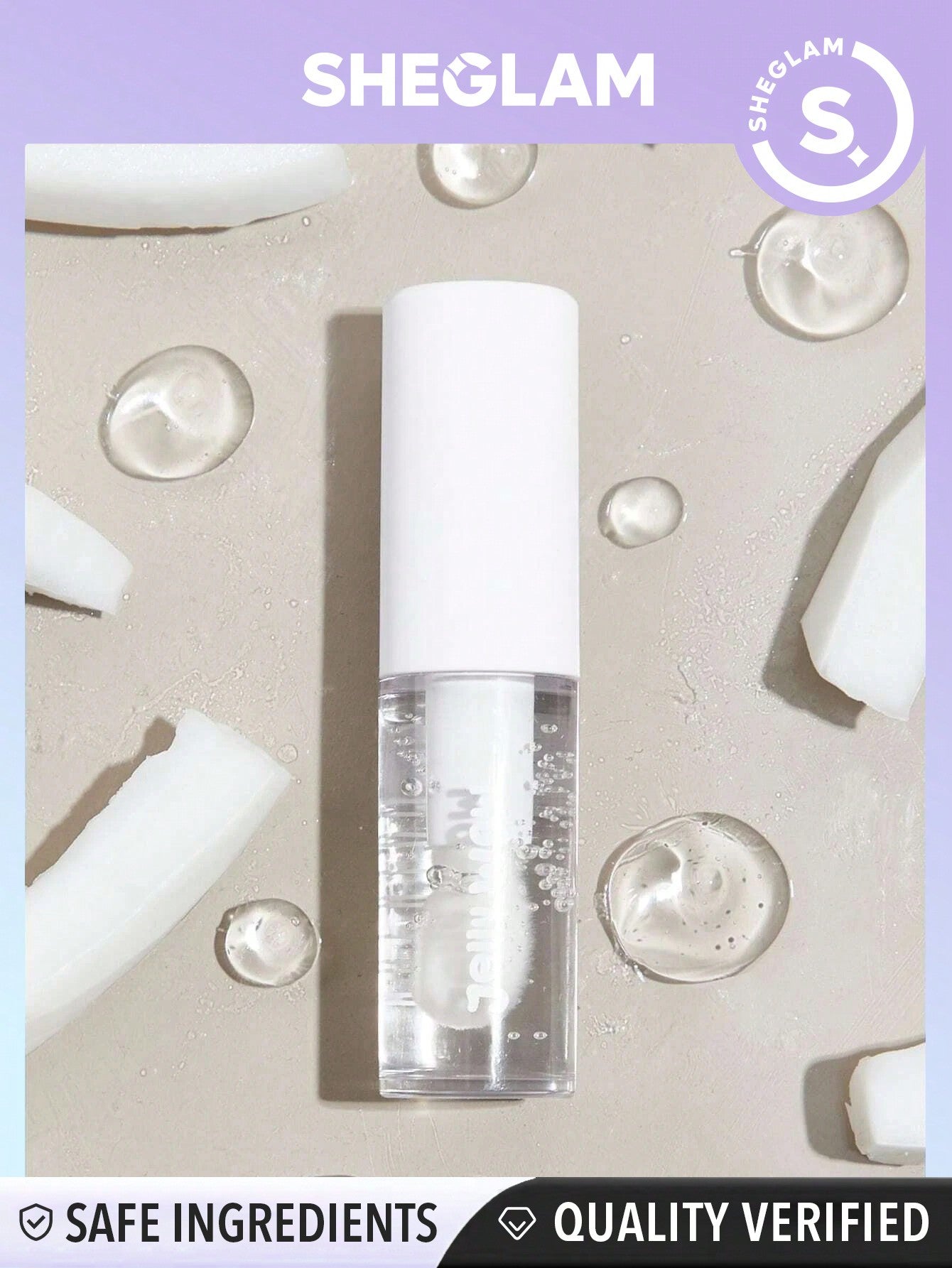 SHEGLAM Jelly Wow Hydrating Lip Oil-Loco For Coco  Moisturizing Clear Lip Gloss - Negative Apparel