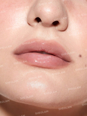 SHEGLAM Jelly Wow Hydrating Lip Oil-Loco For Coco Moisturizing Clear Lip Gloss - Negative Apparel