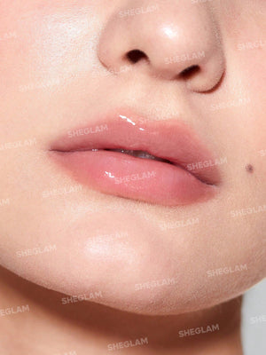 SHEGLAM Jelly Wow Hydrating Lip Oil-Loco For Coco Moisturizing Clear Lip Gloss - Negative Apparel