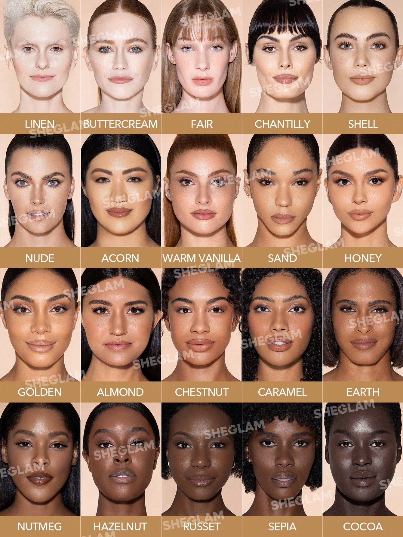 SHEGLAM Like Magic 12hr Full Coverage Concealer - Negative Apparel