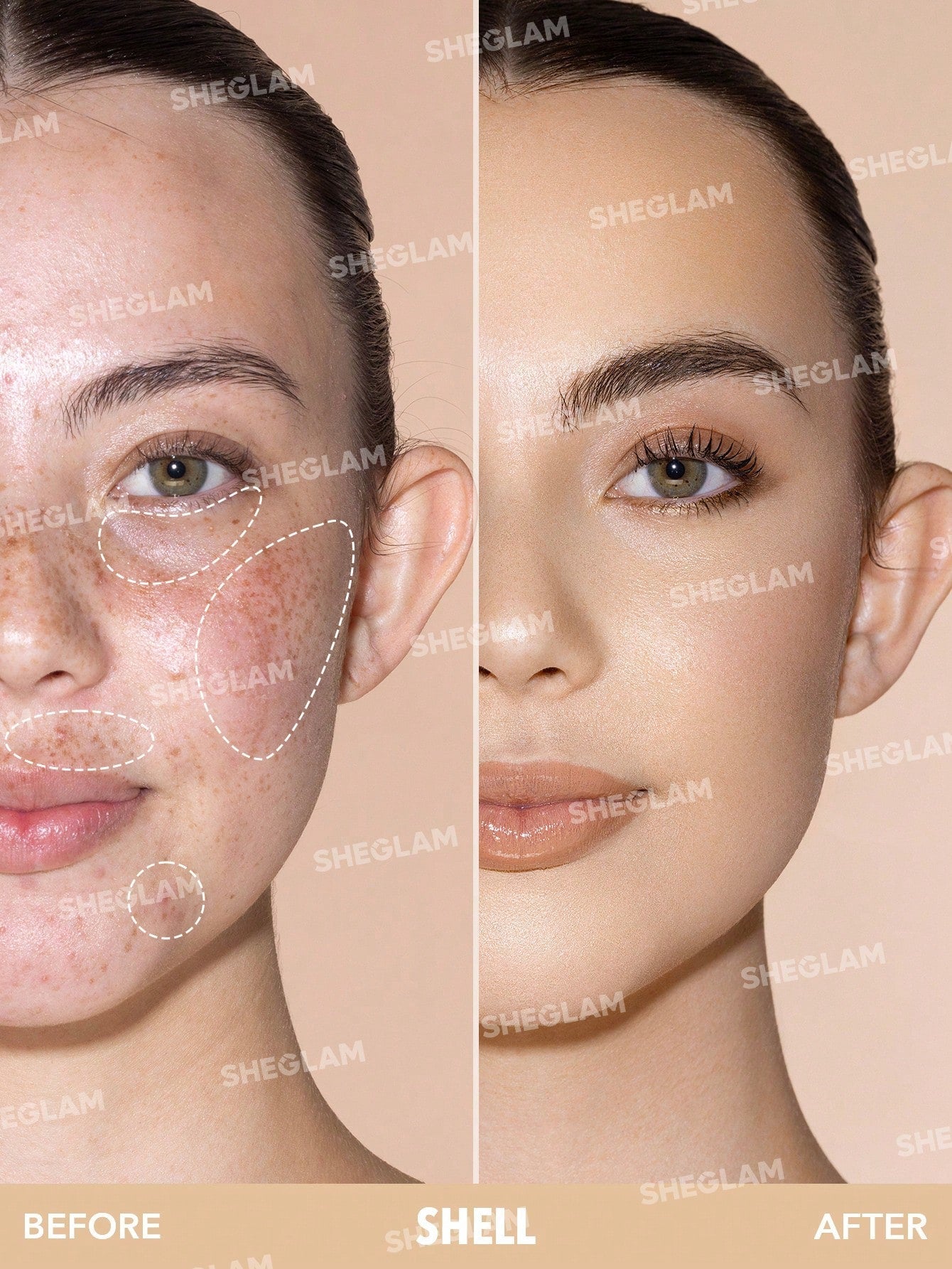 SHEGLAM Like Magic 12hr Full Coverage Concealer - Negative Apparel
