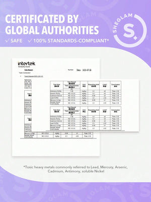 SHEGLAM Lip Dazzler Glitter Kit-Center Stage Long-Lasting Glitter Lip Gloss Sexy Super Stay Non-Sticky Shiny Liquid Kit Liquid Lipstick - Negative Apparel