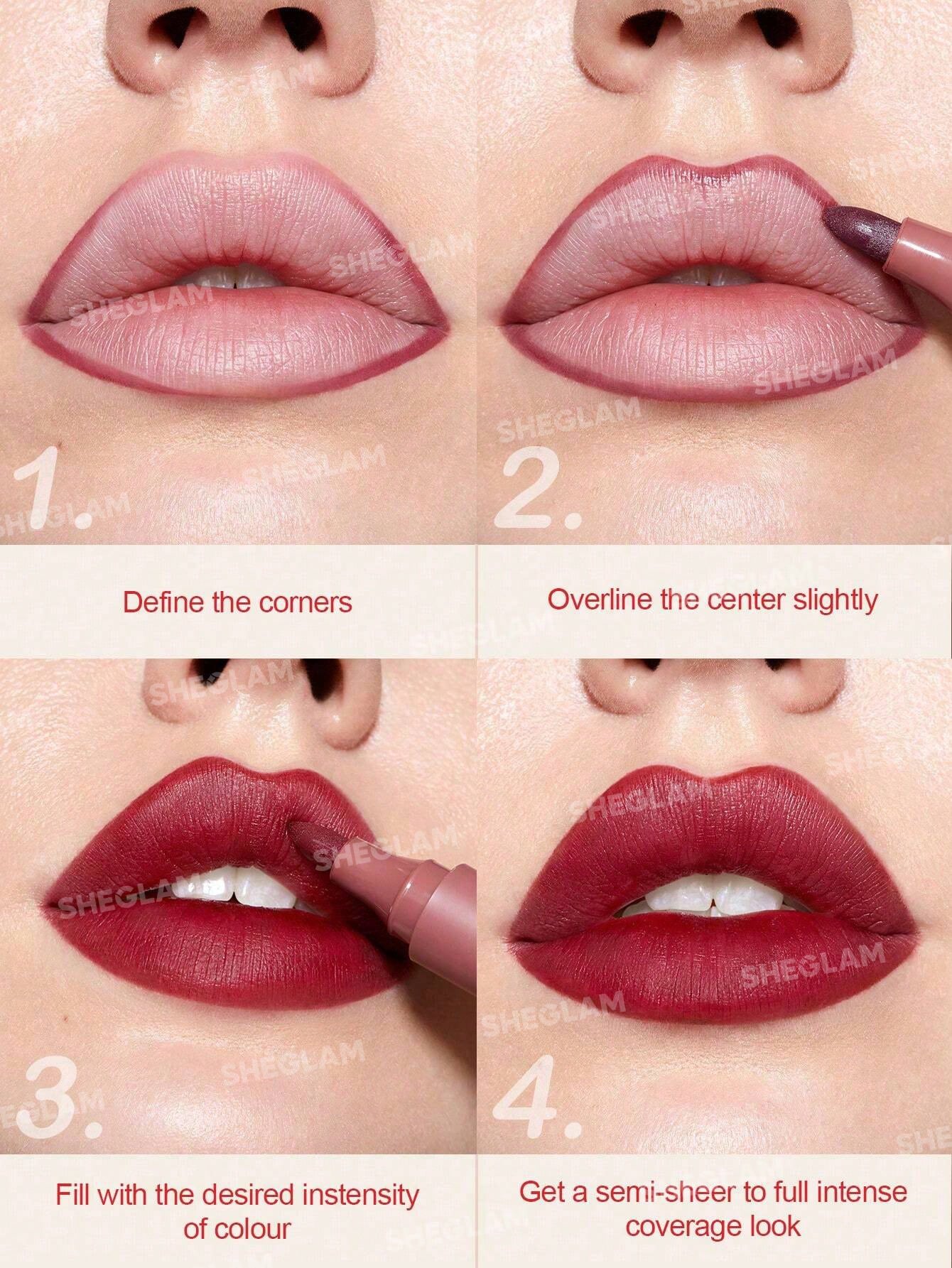 SHEGLAM Love Stained Lip Tint Marker - Negative Apparel