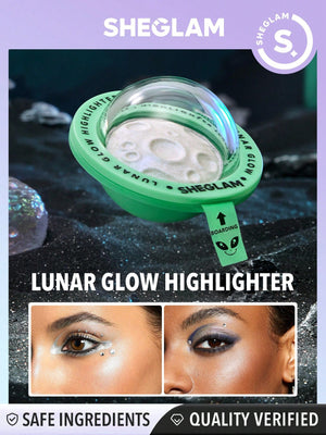 SHEGLAM Lunar Glow Highlighter Multi-Dimensional Shine Highlighter - Negative Apparel