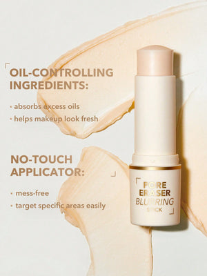 SHEGLAM Pore Eraser Blurring Stick Oil Control Pore Minimizing Facial Makeup Primer Stick Smooth Fine Lines Portable Face Primer - Negative Apparel