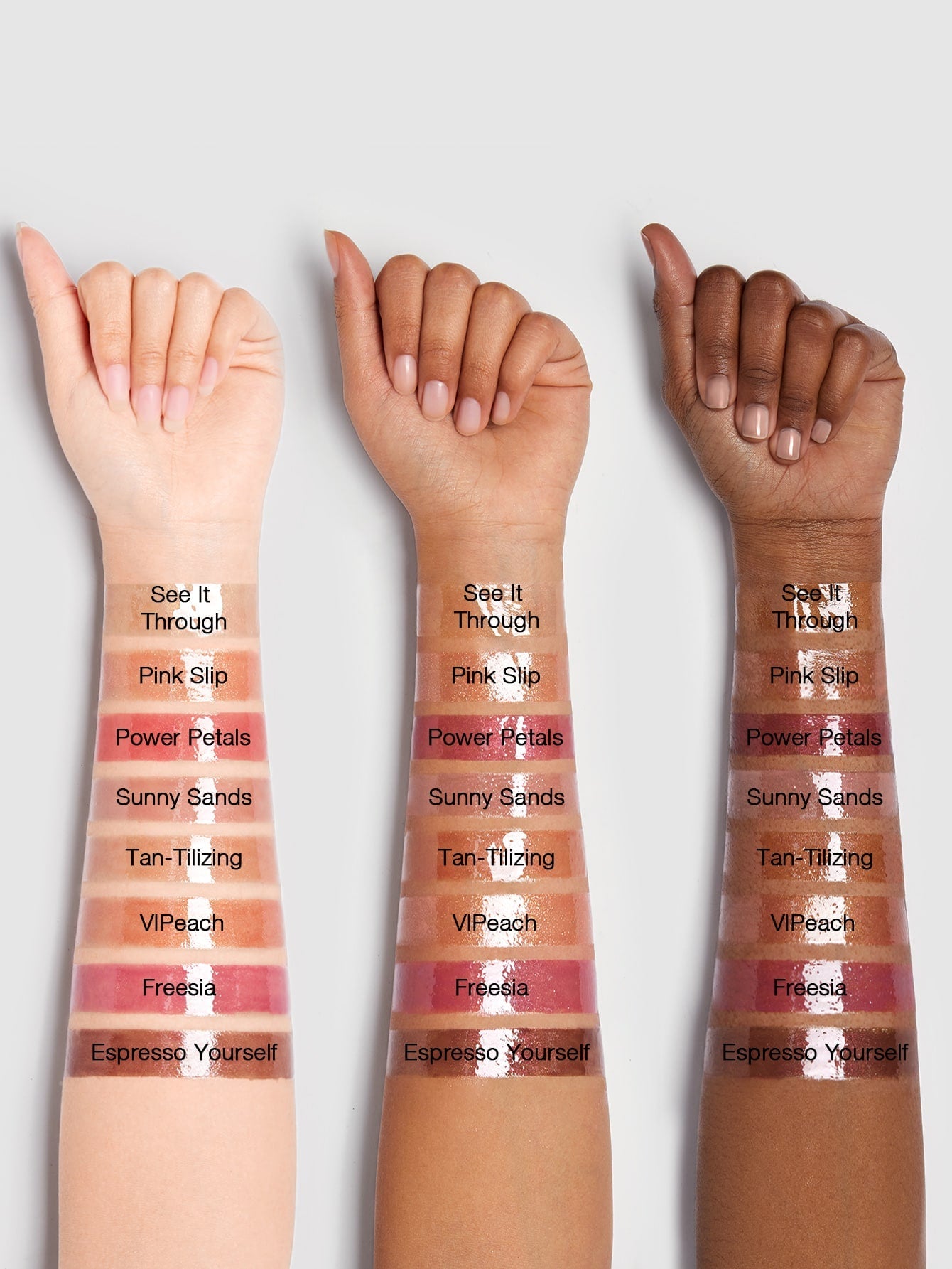 SHEGLAM Power Bouquet Lip Gloss -Shiny Tinted Moisturizing Lip Gloss - Negative Apparel