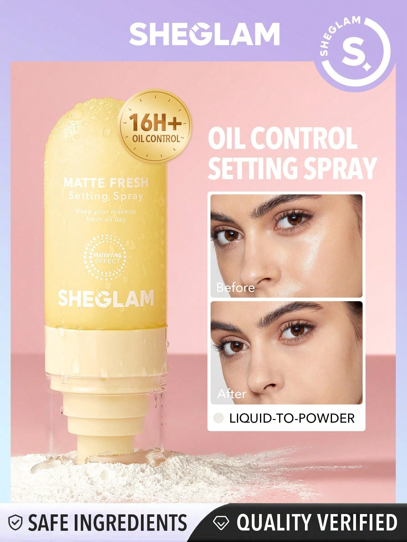 SHEGLAM Press Refresh Setting Spray - Negative Apparel