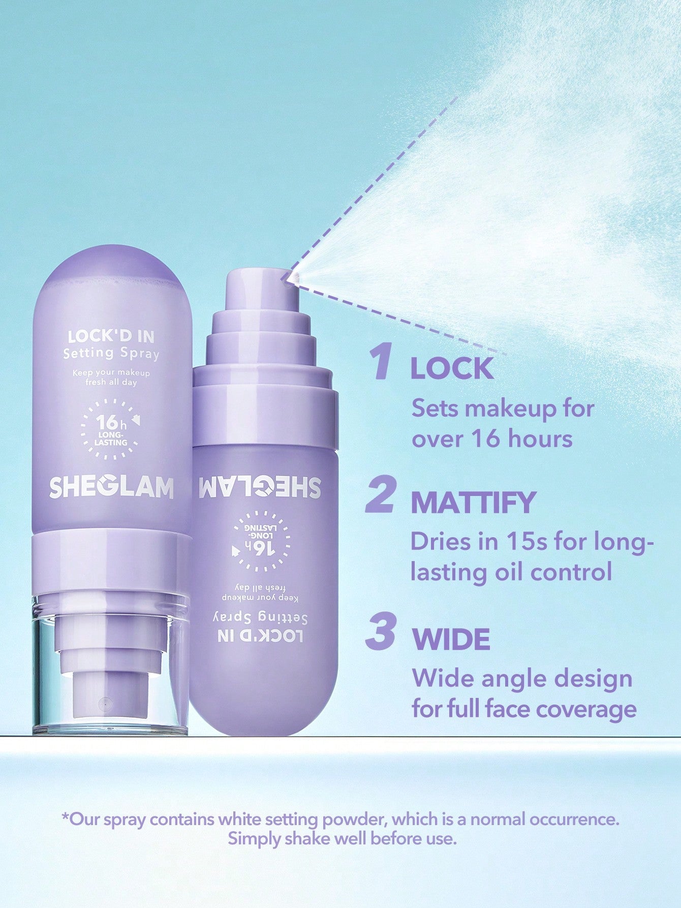 SHEGLAM Press Refresh Setting Spray - Negative Apparel