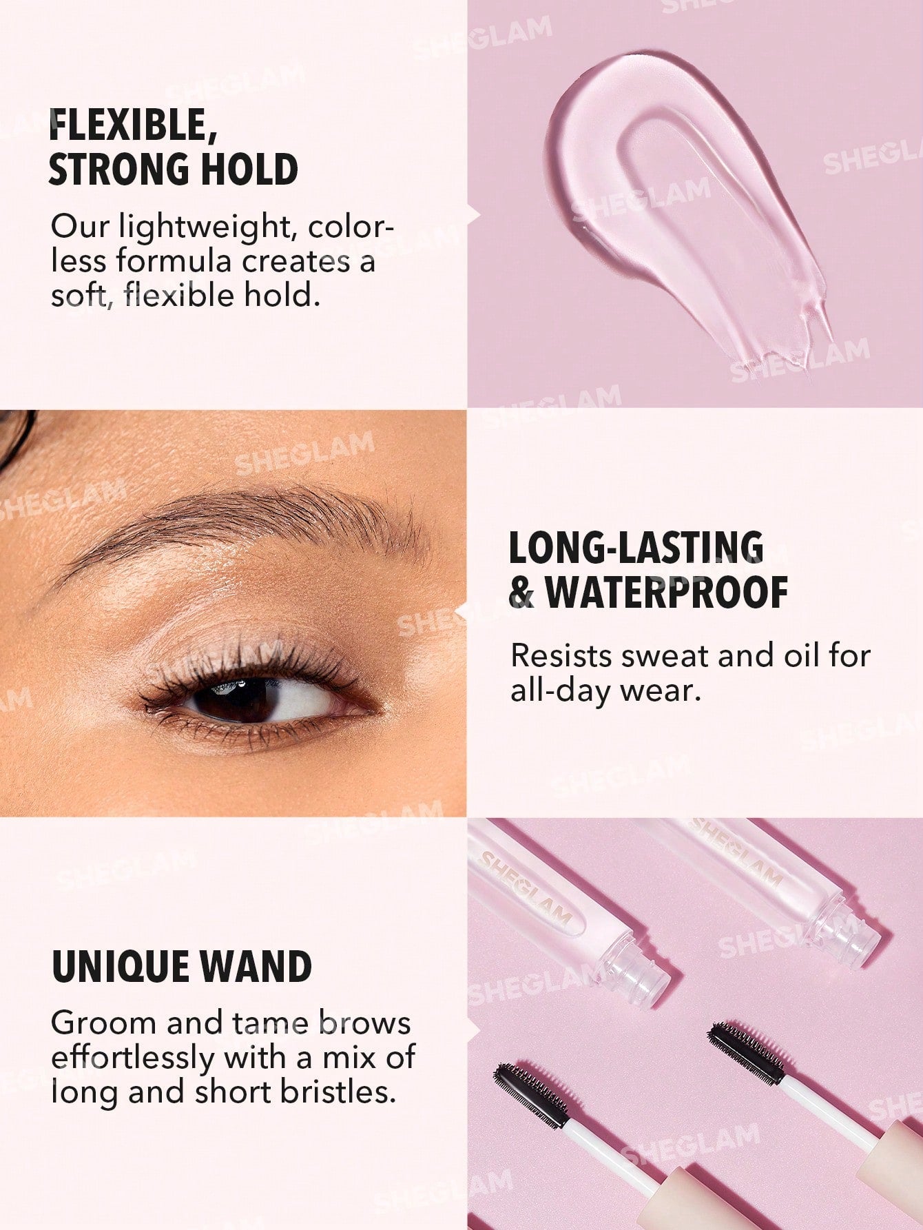 SHEGLAM Set Me Up Brow Gel - Negative Apparel