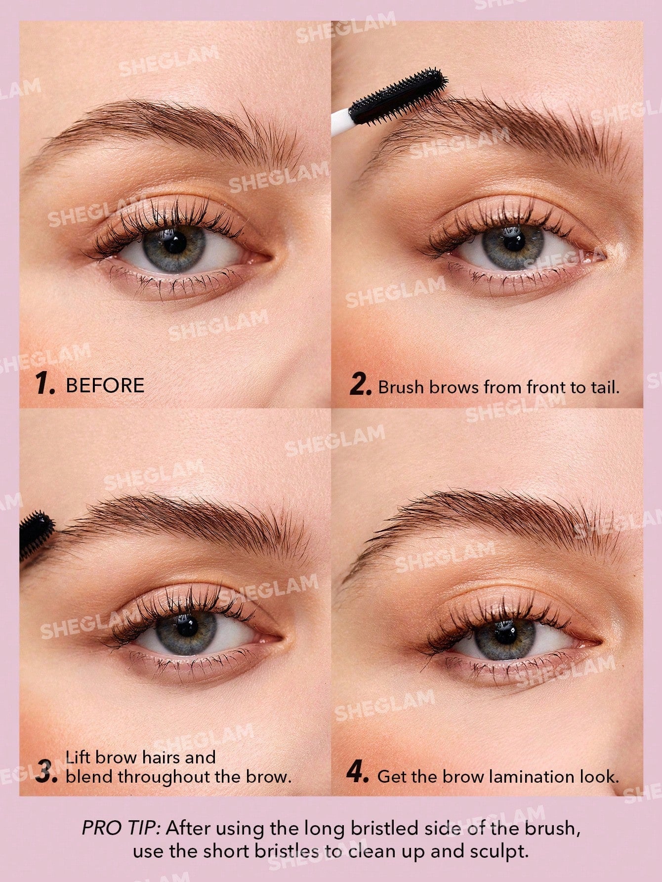 SHEGLAM Set Me Up Brow Gel - Negative Apparel