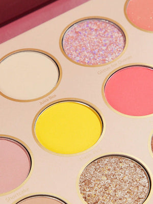 SHEGLAM Smart Cookie Palette 12-Clolor Shimmer Matte Eyeshadow Palette Warm Brown Smoky Eyes Long Lasting Ultra Pigmented Soft Smooth Blendable Eyeshadow - Negative Apparel